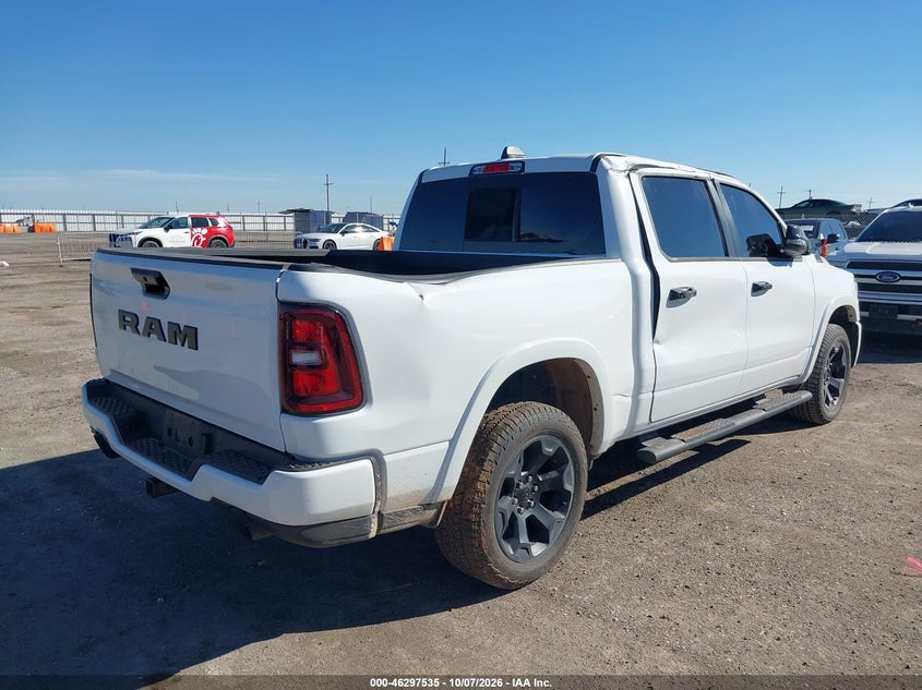 Vin: 1c6srfft2tn266086, lot: 46797698, ram 1500 big horn  4x4 5'7 box 20264