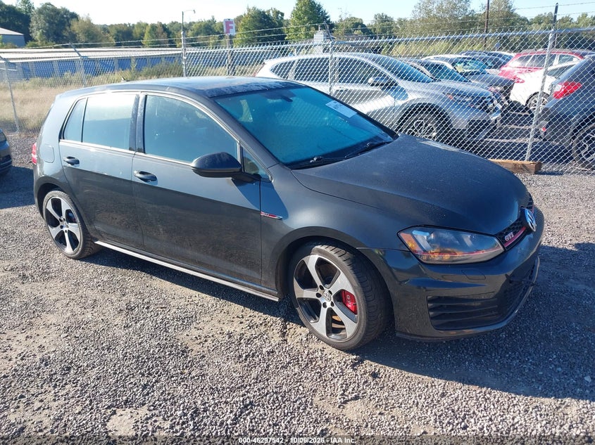 2017 Volkswagen Golf GTI Autobahn 4-DOOR, aukciono nuotrauka 1