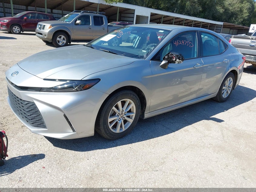 Vin: 4t1daack8su148423, lot: 46797720, toyota camry le 20252