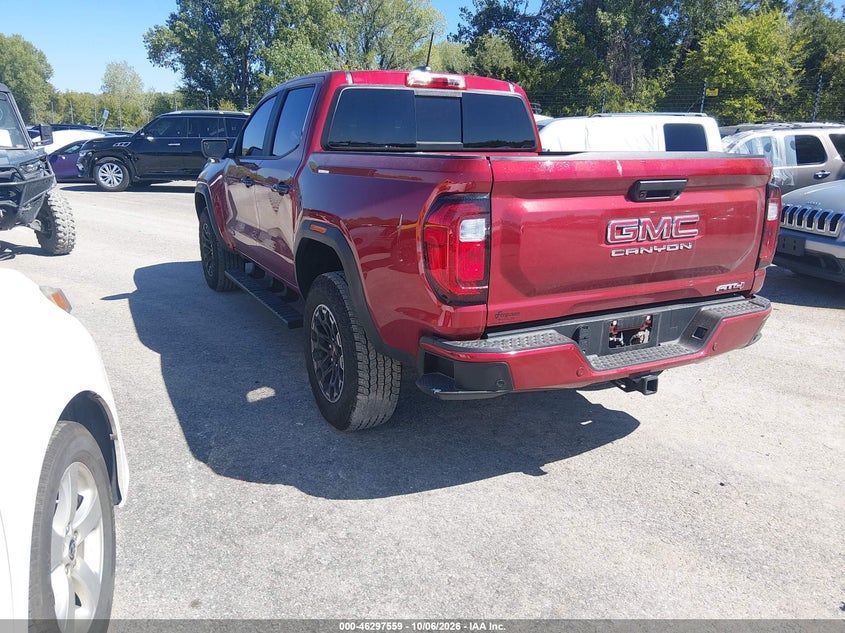 Vin: 1gtp2dek8t1164637, lot: 46797722, gmc canyon at4, 4wd 20263