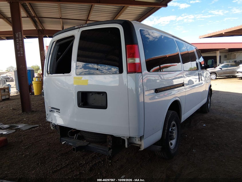 Vin: 1gazgyfg3f1229709, lot: 46797730, chevrolet express 3500 lt 20154