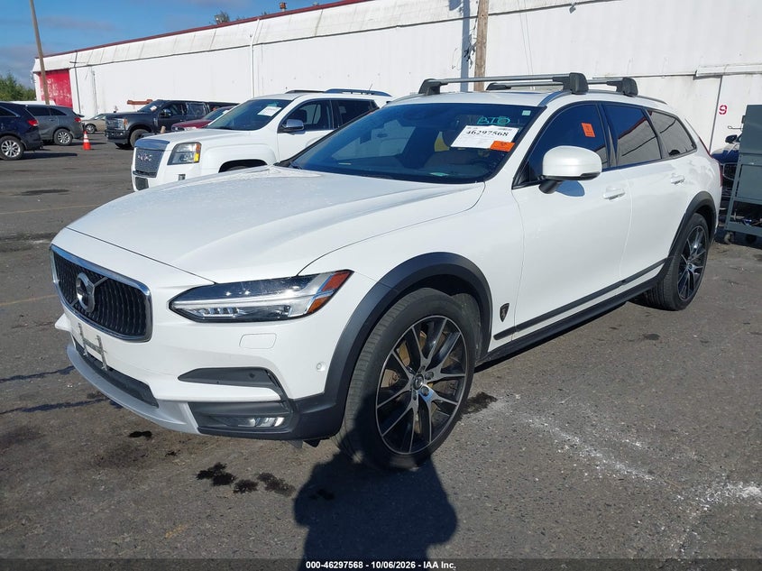 Vin: yv4a22nl6j1025913, lot: 46797731, volvo v90 cross country t6 20182