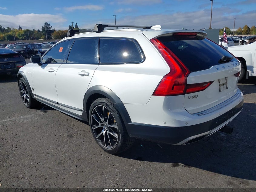 Vin: yv4a22nl6j1025913, lot: 46797731, volvo v90 cross country t6 20183