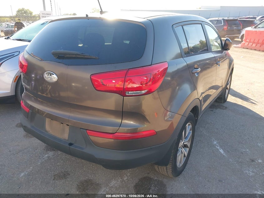 Vin: kndpb3ac0f7739887, lot: 46797733, kia sportage lx 20154