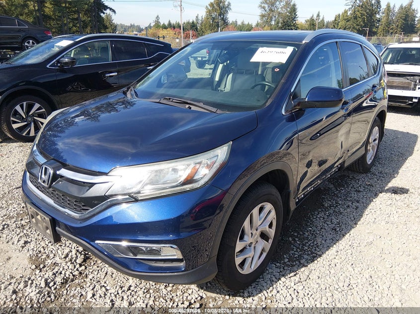 Vin: 2hkrm4h77fh639797, lot: 46797769, honda cr-v ex-l 20152