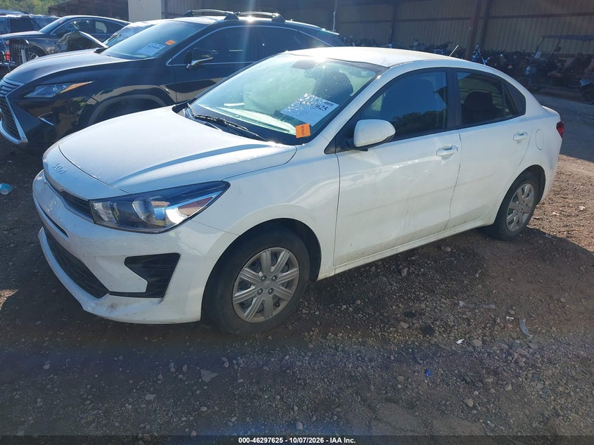 Vin: 3kpa24ad8pe613198, lot: 46797788, kia rio lx 20232