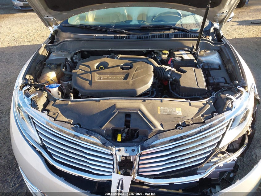 LINCOLN MKZ 2014 VIN 3LN6L2G99ER819836
