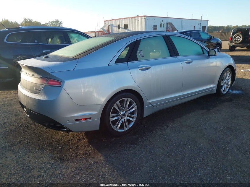 Vin: 3ln6l2g99er819836, lot: 46797809, lincoln mkz 20144