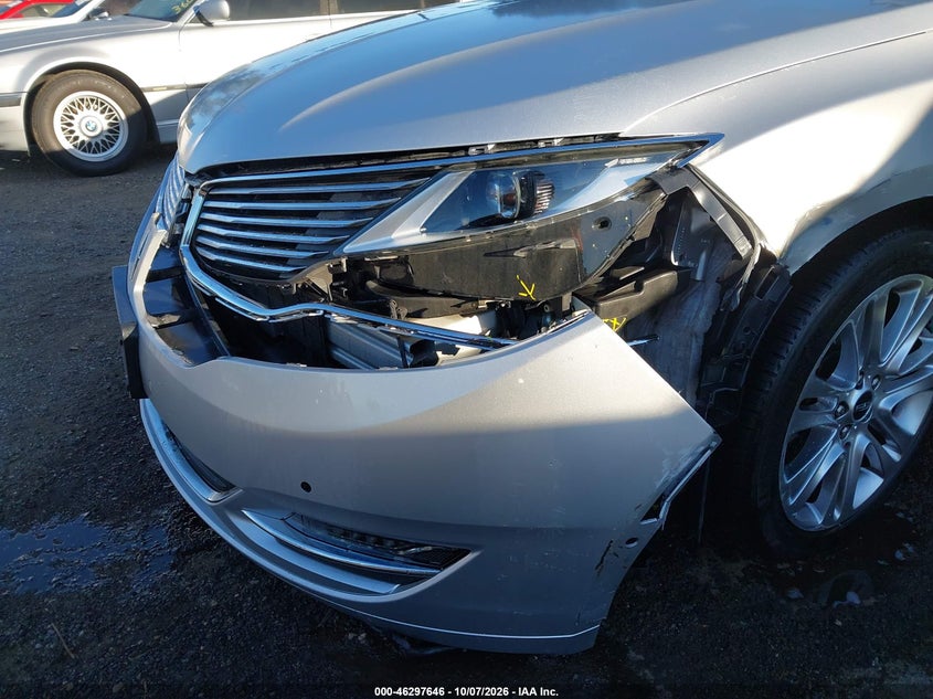 LINCOLN MKZ 2014 VIN 3LN6L2G99ER819836