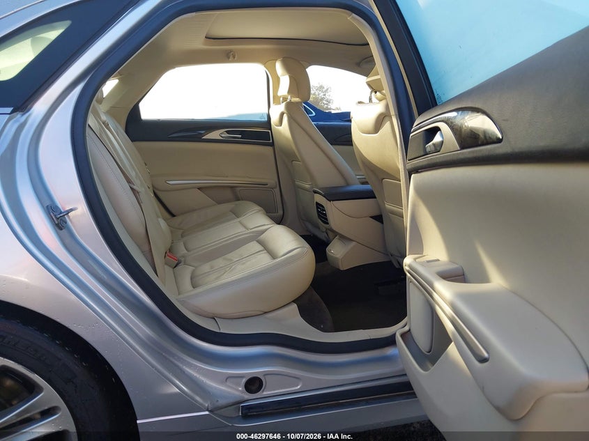 LINCOLN MKZ 2014 VIN 3LN6L2G99ER819836