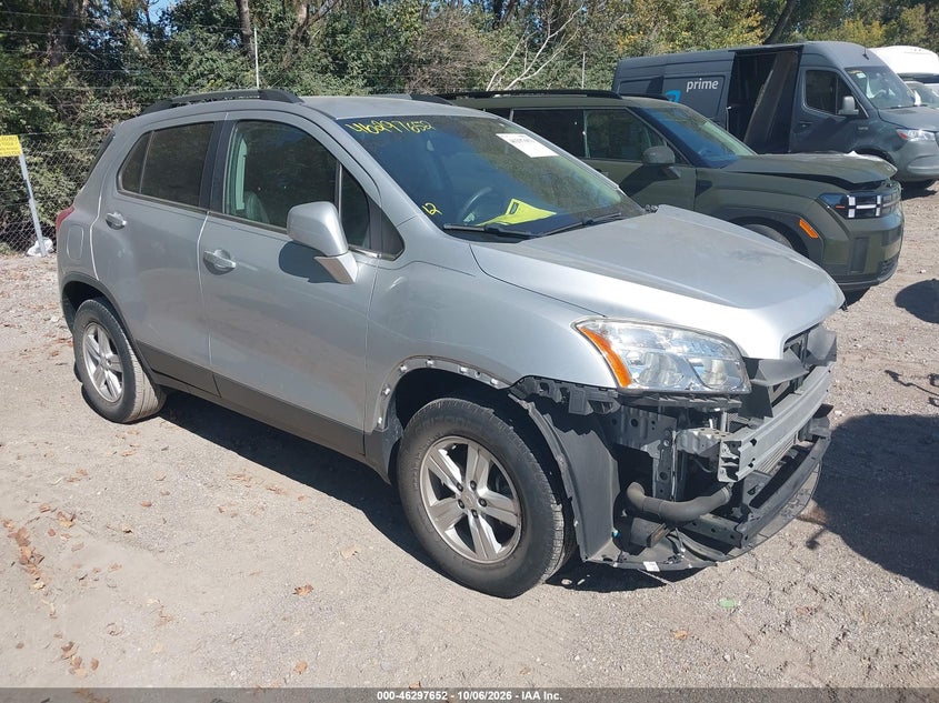 Vin: 3gncjrsb8fl255446, lot: 46797815, chevrolet trax lt 20151