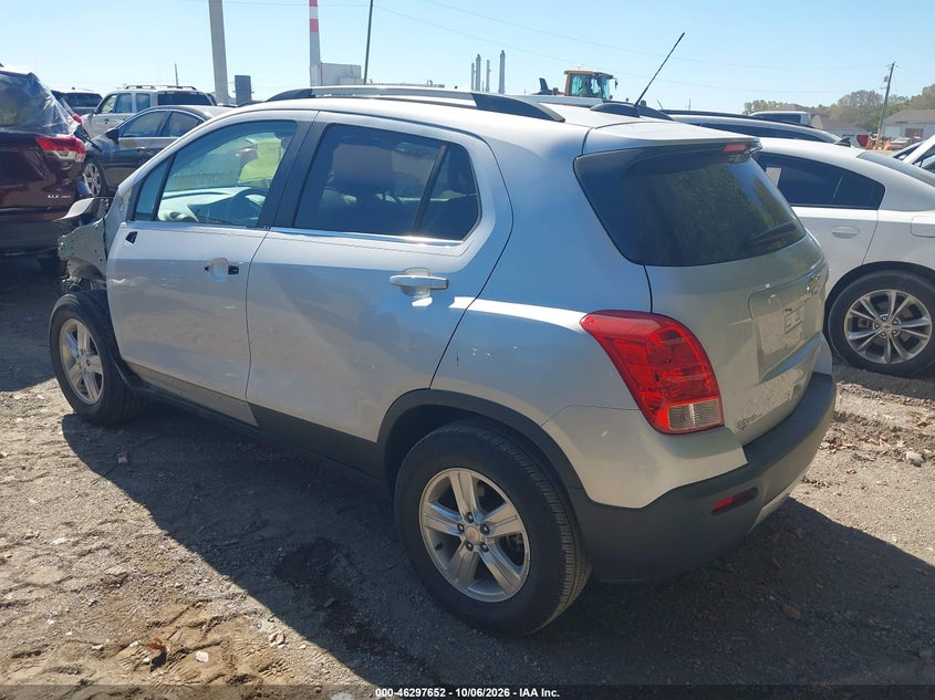Vin: 3gncjrsb8fl255446, lot: 46797815, chevrolet trax lt 20153