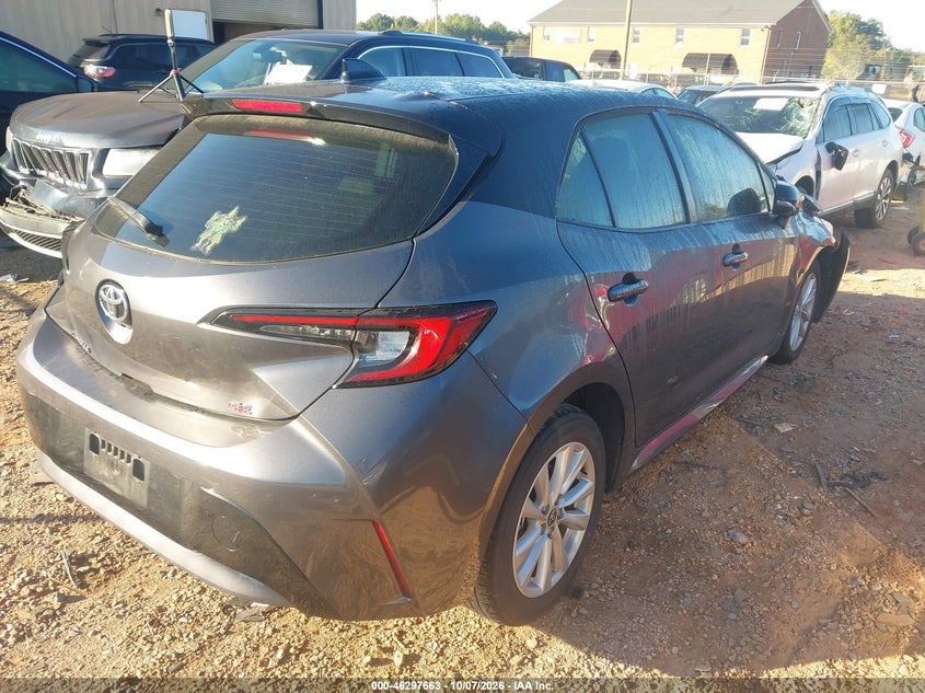 Vin: jtnd4mbe5p3210541, lot: 46797826, toyota corolla se 20234