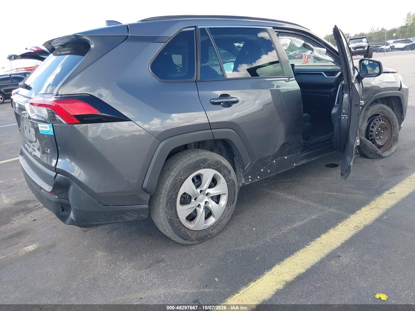 Vin: 2t3h1rfv8mc155132, lot: 46797830, toyota rav4 le 20214