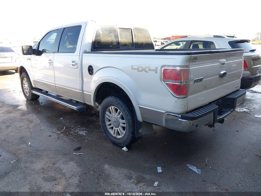 Vin: 1ftfw1ef2cfa29223, lot: 46797837, ford f-150 lariat 20123