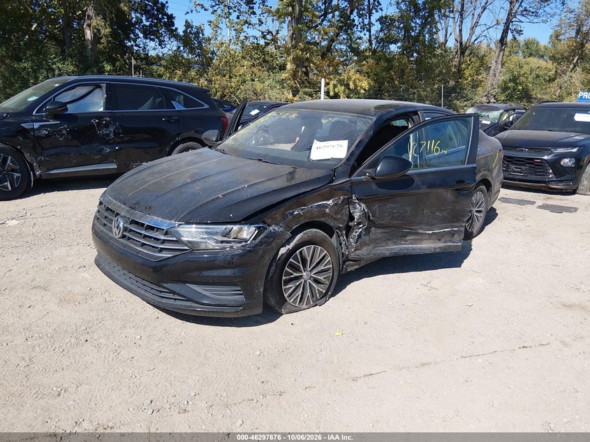 Vin: 3vwcb7bu4lm047627, lot: 46797839, volkswagen jetta 1.4t r-line/1.4t s/1.4t se 20202