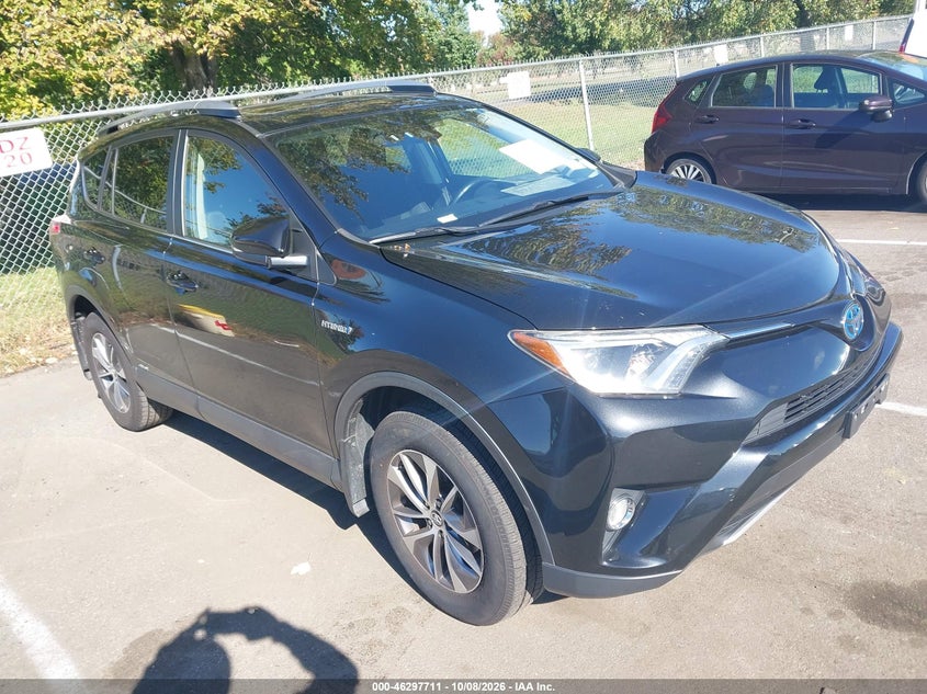 Vin: jtmrjrev6jd184450, lot: 46797874, toyota rav4 hybrid xle 20181