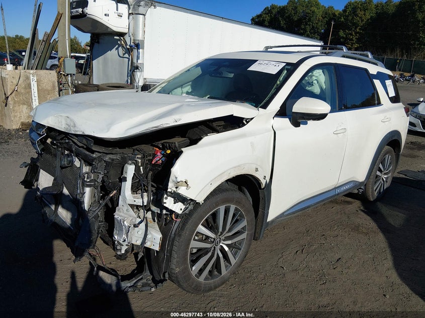 Vin: 5n1dr3dk6pc257740, lot: 46797906, nissan pathfinder platinum 4wd 20232