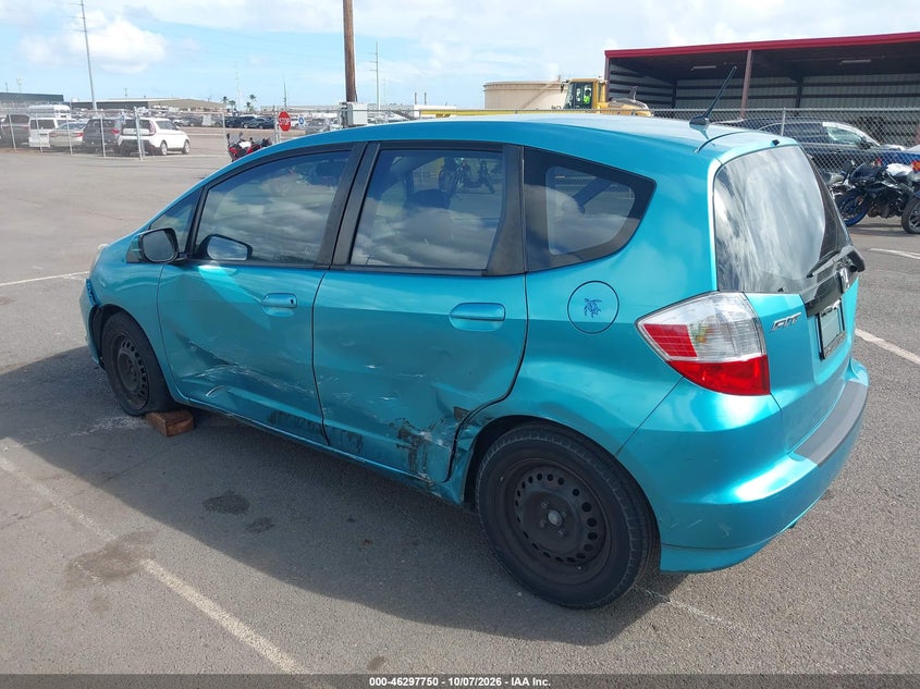 Vin: jhmge8h30cc008274, lot: 46797913, honda fit 20123