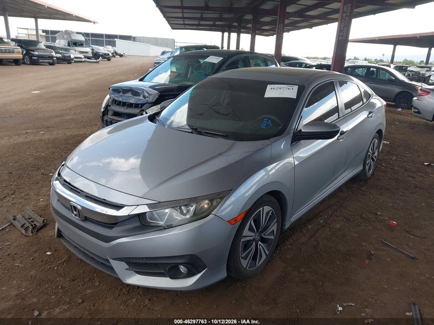 Vin: 19xfc1f31he024254, lot: 46797926, honda civic ex-t 20172