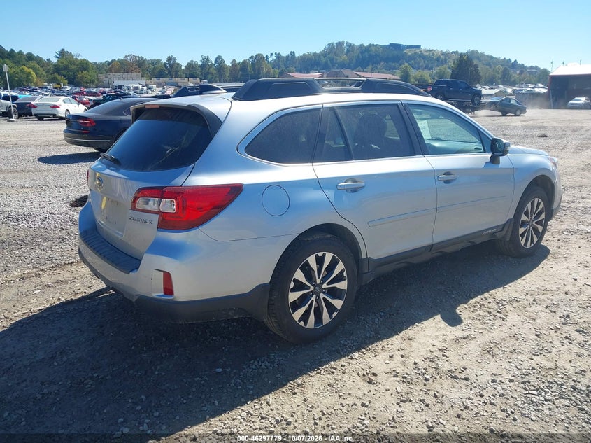 Vin: 4s4bsbnc2g3272944, lot: 46797942, subaru outback 2.5i limited 20164