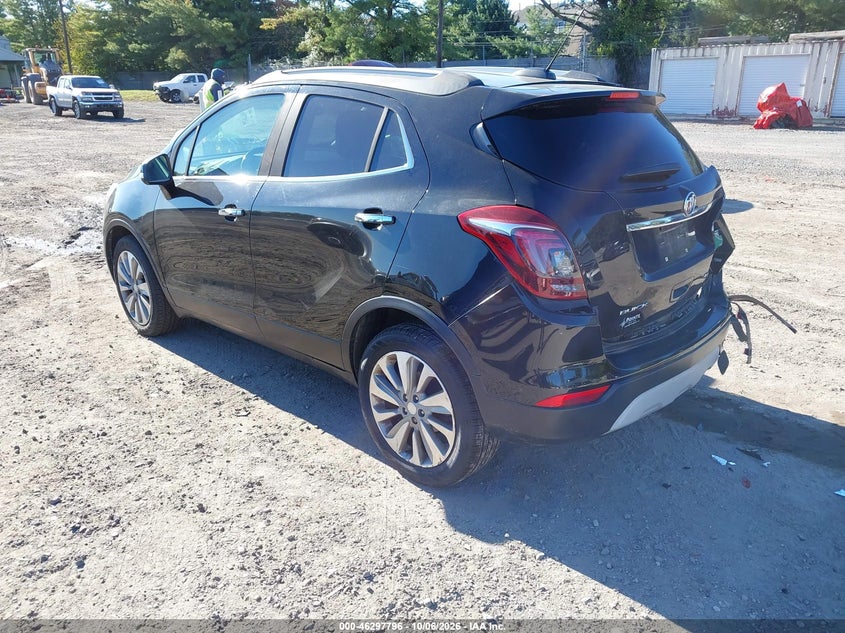 Vin: kl4cjasb4jb543768, lot: 46797959, buick encore preferred 20183