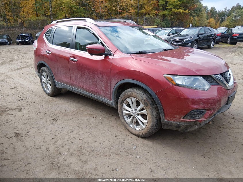Vin: 5n1at2mv6gc871406, lot: 46797971, nissan rogue sv 20161