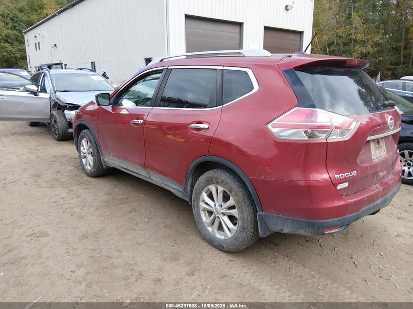 Vin: 5n1at2mv6gc871406, lot: 46797971, nissan rogue sv 20163
