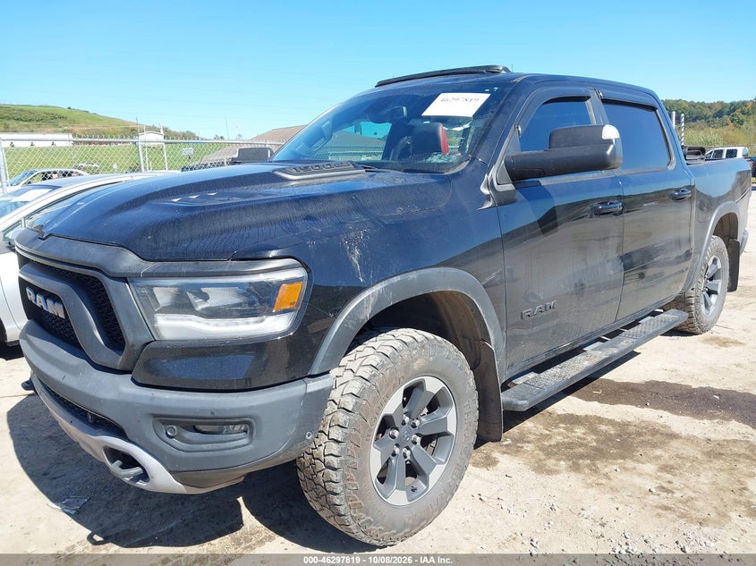 Vin: 1c6srflt9kn738819, lot: 46797982, ram 1500 rebel 20192