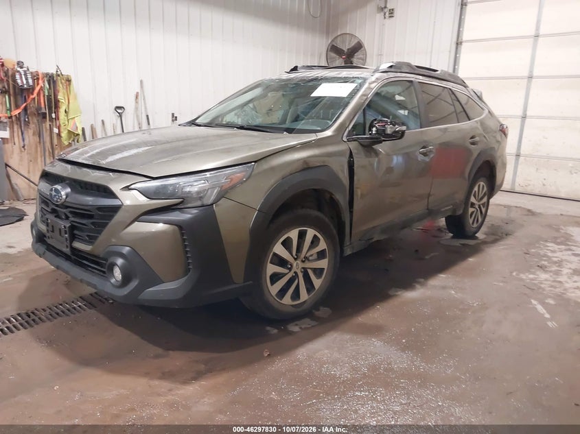 Vin: 4s4btafc9s3313505, lot: 46797993, subaru outback premium 20252