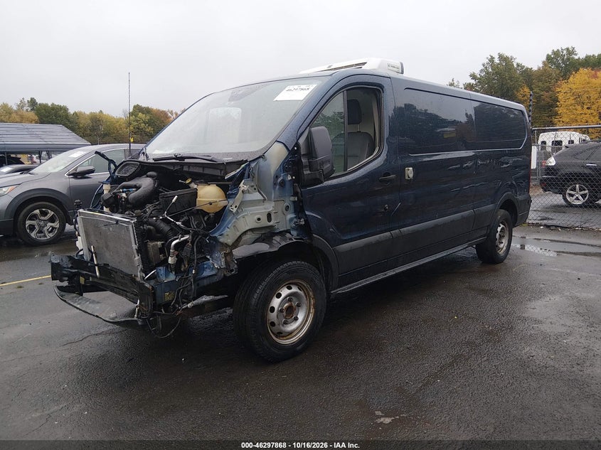 2019 Ford Transit-350, Удар спереди, IAAI, VIN 1FTBW2ZM1KKA00279 — фото 2