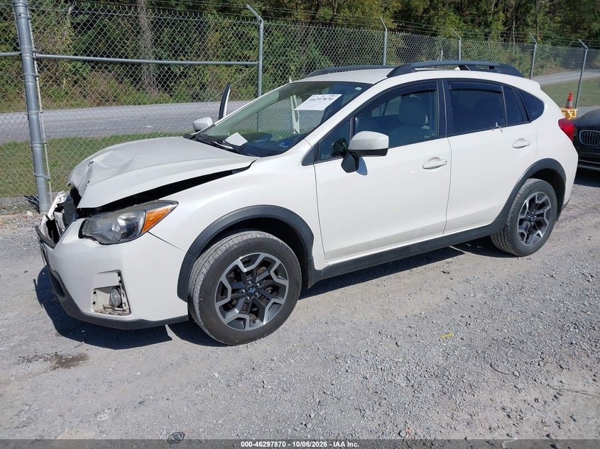 Vin: jf2gpadc7h8229634, lot: 46798033, subaru crosstrek 2.0i premium 20172