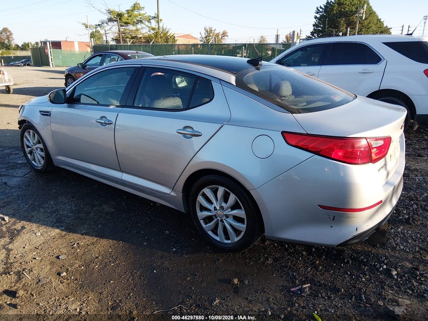 Vin: 5xxgn4a70eg284755, lot: 46798043, kia optima ex 20143