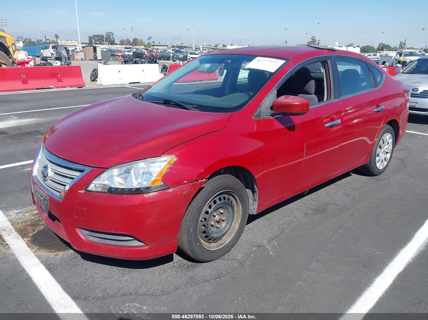 Vin: 3n1ab7ap7dl702654, lot: 46798055, nissan sentra sv 20132