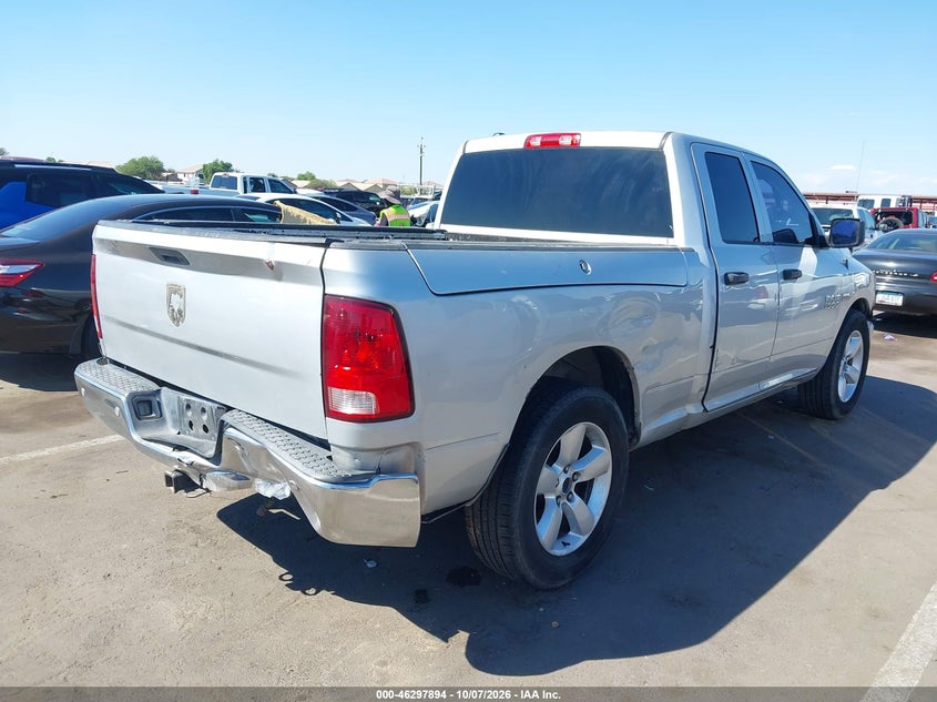 Vin: 1c6rr6ft9es358394, lot: 46798057, ram 1500 tradesman 20144