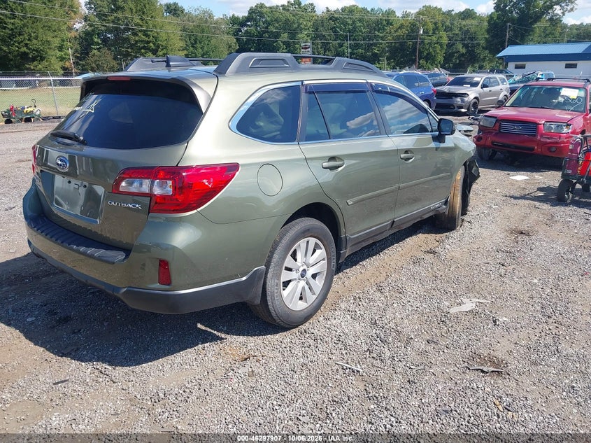 Vin: 4s4bsbfc8g3221382, lot: 46798070, subaru outback 2.5i premium 20164