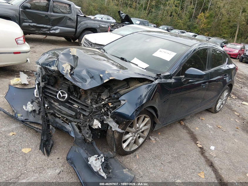 Vin: jm1bn1v73h1141561, lot: 46798100, mazda mazda3 touring 20172