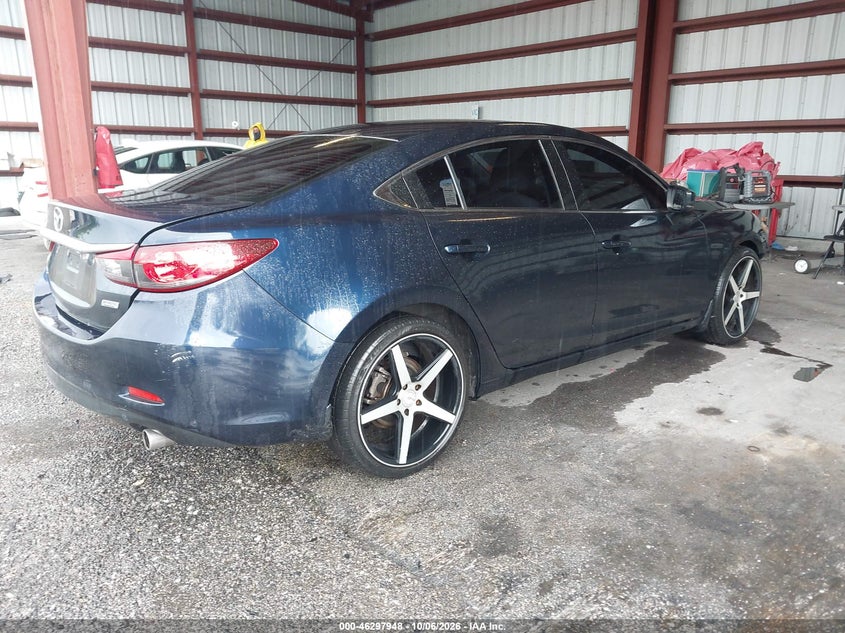 Vin: jm1gl1v53h1101166, lot: 46798111, mazda mazda6 touring 20174