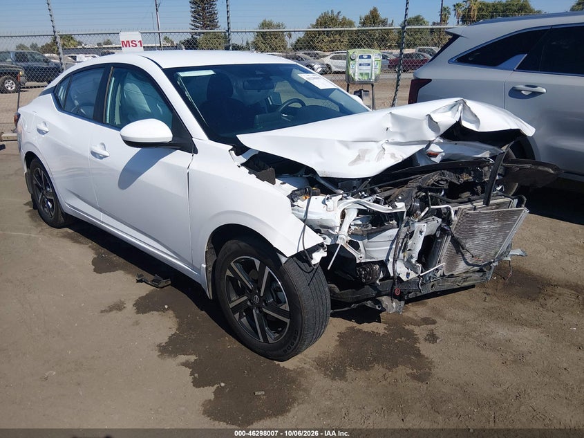 Vin: 3n1ab8cv5ry210829, lot: 46798170, nissan sentra sv xtronic cvt 20241