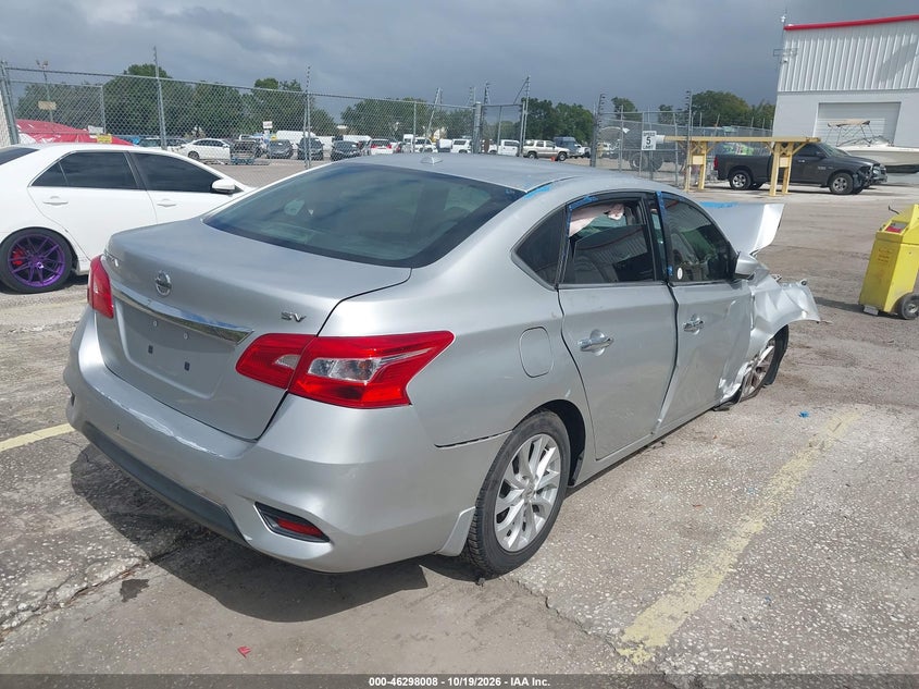Vin: 3n1ab7ap2jy314522, lot: 46798171, nissan sentra sv 20184