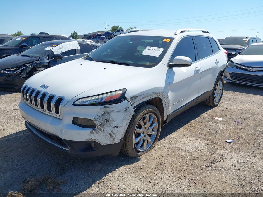 Vin: 1c4pjlds7fw517049, lot: 46798196, jeep cherokee limited 20152