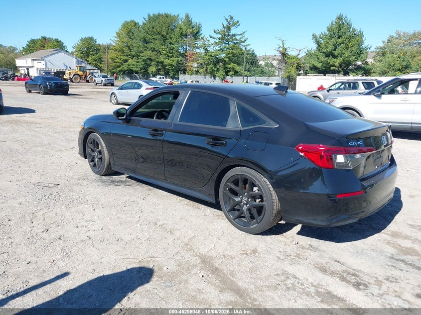 Vin: 2hgfe2f59rh559048, lot: 46798211, honda civic sport 20243