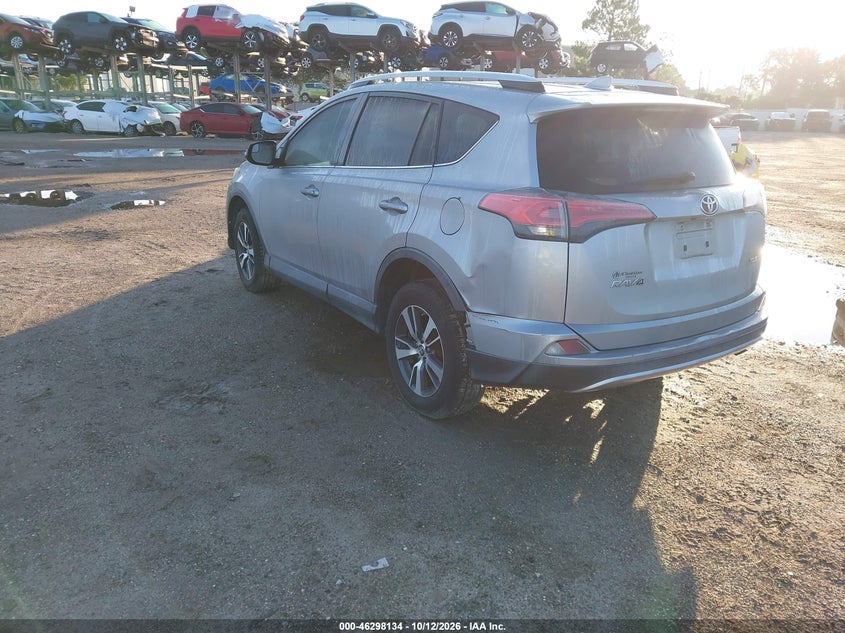 Vin: 2t3wfrev4gw277547, lot: 46798297, toyota rav4 xle 20163