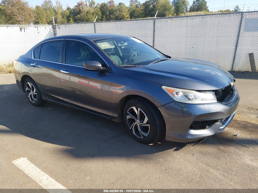 Vin: 1hgcr2f31ha256669, lot: 46798299, honda accord lx 20171