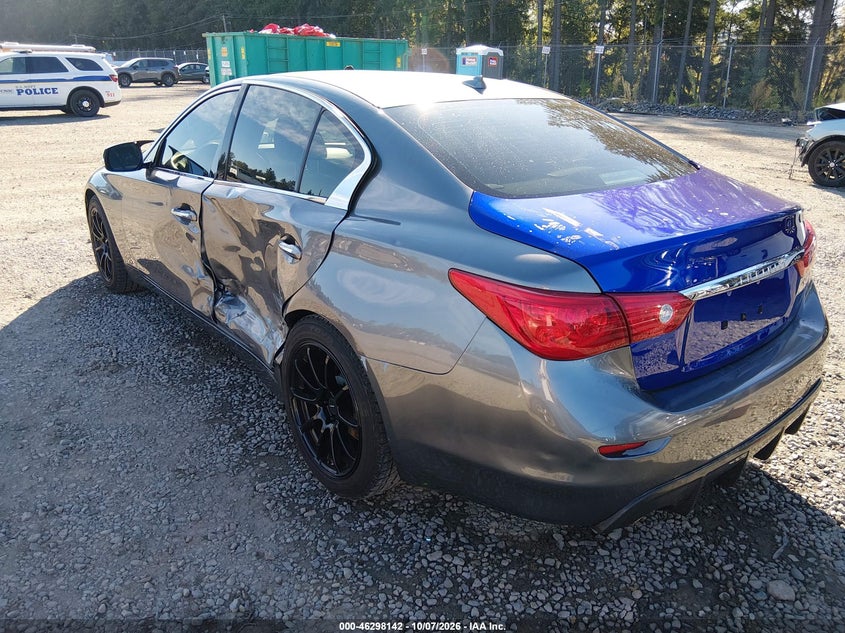 Vin: jn1bv7ap3em693339, lot: 46798306, infiniti q50 premium 20143