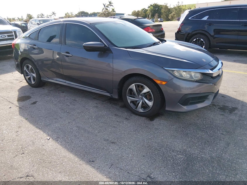 Vin: 2hgfc2f54jh574096, lot: 46798308, honda civic lx 2018 img_1