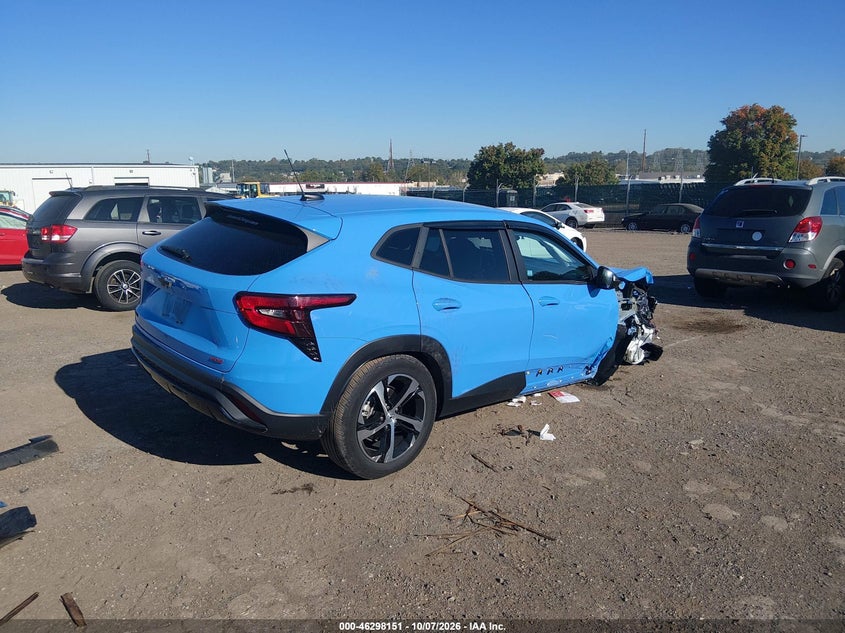 Vin: kl77lge23rc105746, lot: 46798314, chevrolet trax fwd 1rs 20244