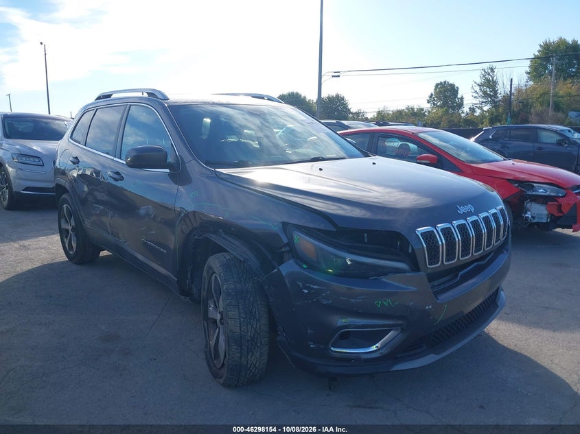 Vin: 1c4pjmdx3kd158113, lot: 46798316, jeep cherokee limited 4x4 20191
