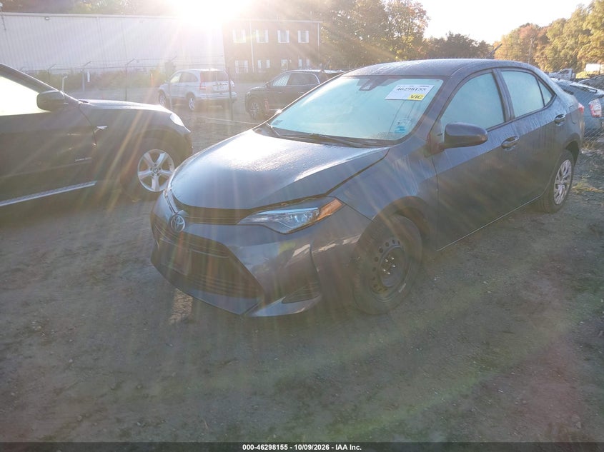 Vin: 2t1burhe5kc193787, lot: 46798318, toyota corolla le 20192