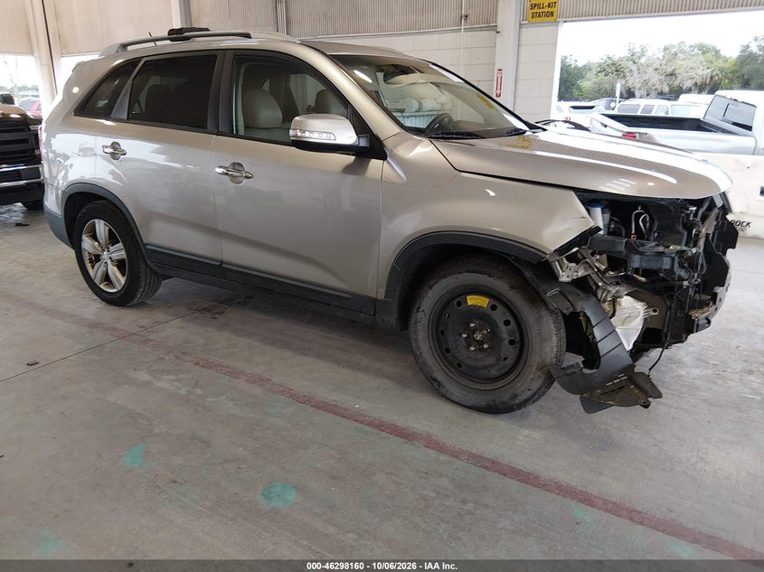 Vin: 5xyku4a67dg414240, lot: 46798323, kia sorento ex 20131